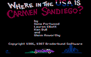 Where in the USA is Carmen Sandiego CGA