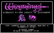 Wizardry III - Legacy of Llylgamyn