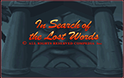 In Search of the Lost Words