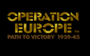 Operation Europe - Path to Victory 1939-45 - náhled