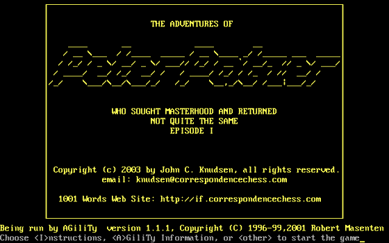 The Adventures of Peter Patzer, Who Sought Masterhood and Returned Not Quite the Same