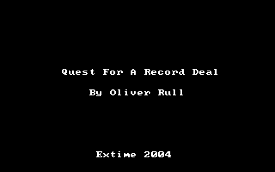 Quest for a Record Deal