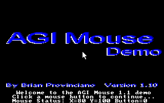 AGI Mouse Demo [v1.10]