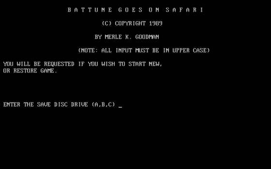 Battune Goes on Safari – screenshot 1
