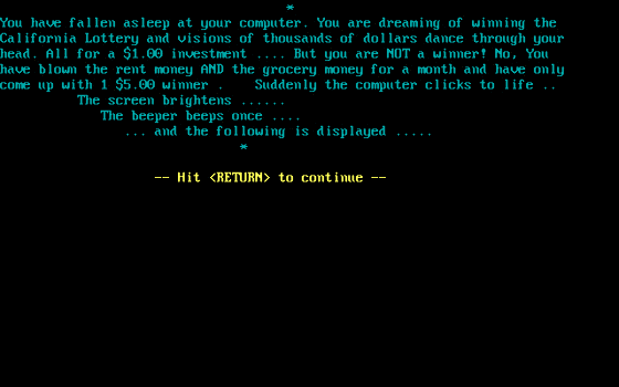 Lottery – screenshot 1