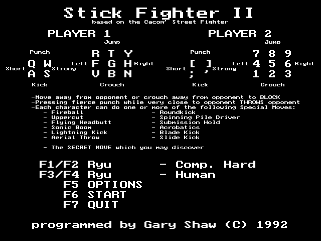 Stick Fighter II