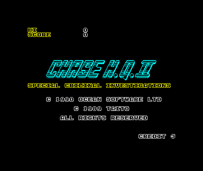 Chase H.Q. II - Special Criminal Investigations