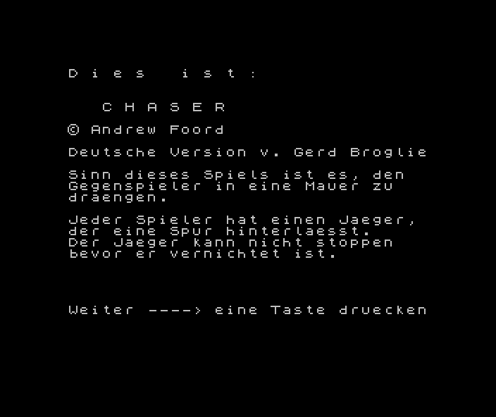 Chaser - Death Duel