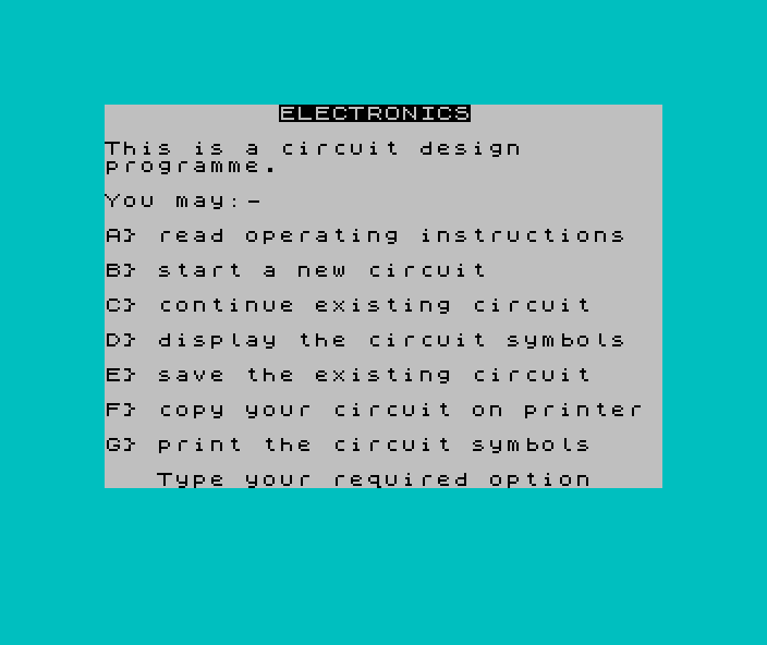 Electronics