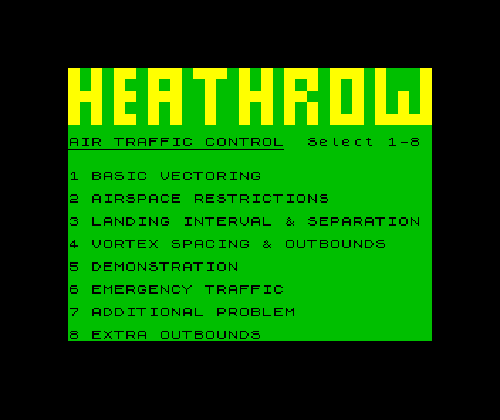 Heathrow International Air Traffic Control