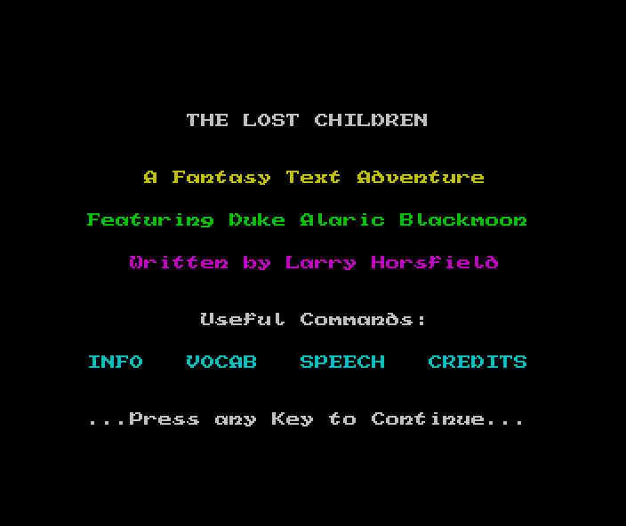 The Lost Children