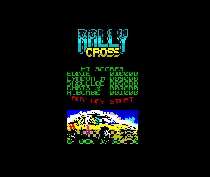 Rally Cross Simulator
