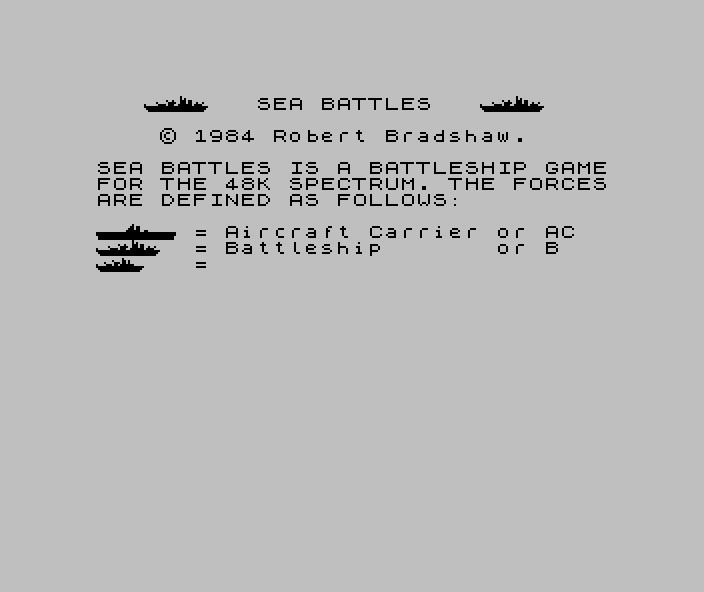 Sea Battles