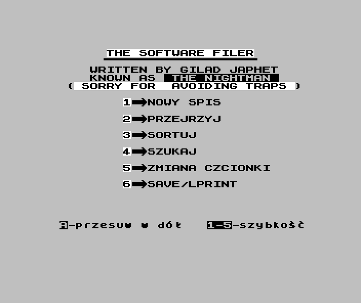 The Software Filer