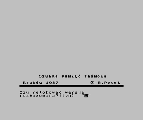 Szybka Pamiec Tasmowa