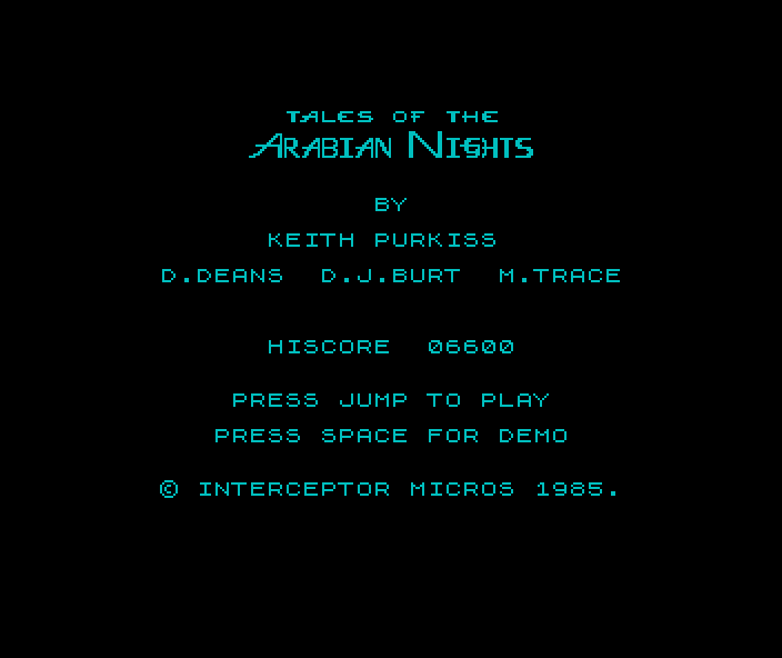 Tales of the Arabian Nights
