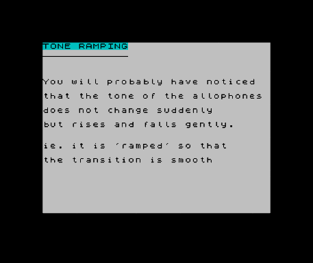 Using Intonation