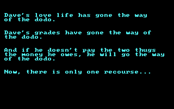 Dave's Quest: On the Trail of the Dodo Bird [v0.17]