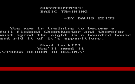 Ghostbusters- Basic Training – screenshot 1