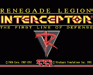 Renegade Legion - Interceptor