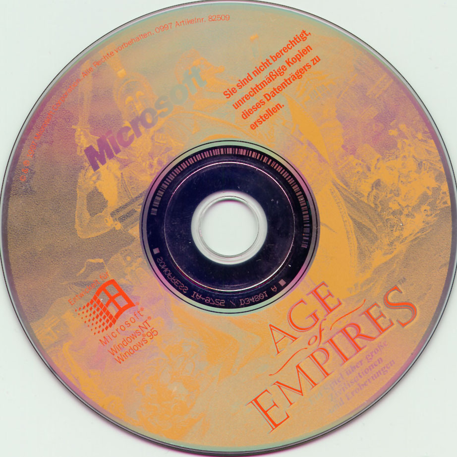 Age of Empires - cd obal