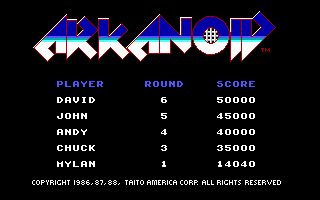 Arkanoid