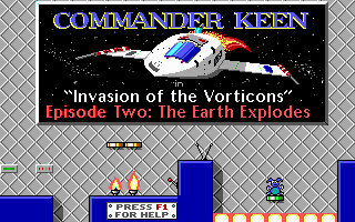 Commander Keen 2: The Earth explodes - náhled