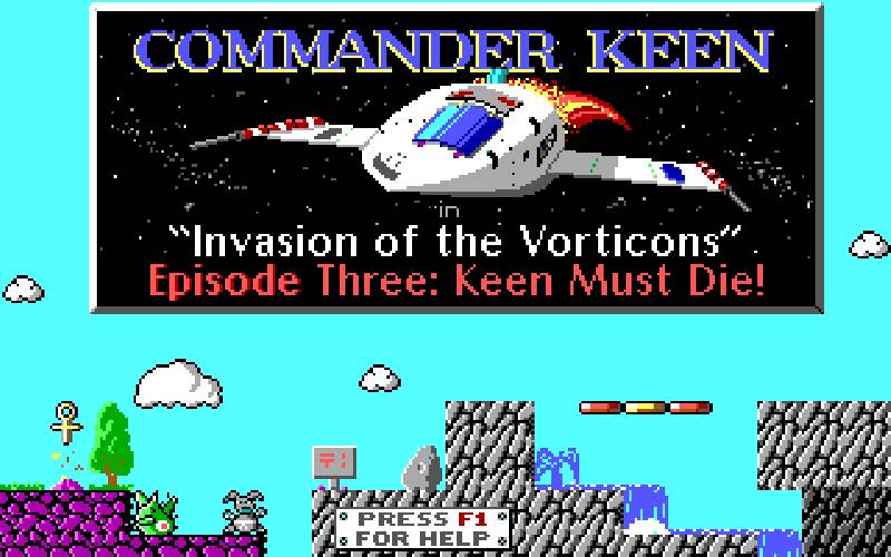 Commander Keen 3: Keen must die - náhled