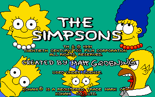 The Simpsons Arcade Game