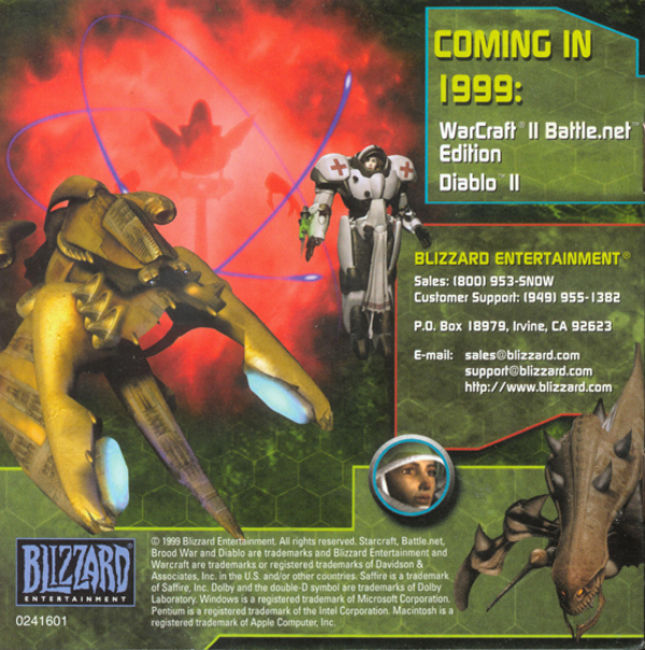 StarCraft: BroodWar - cd obal