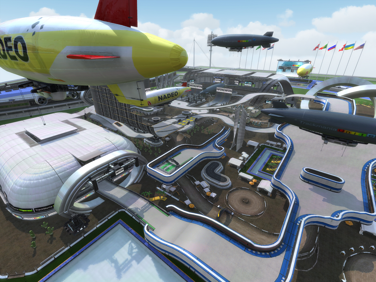 Trackmania Nations - tapety
